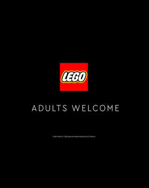 Lego: Adults Welcome